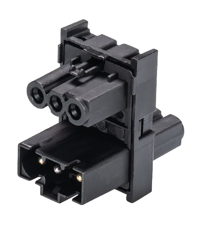 Wieland - répartiteur 1+2 GST15i3v 2p1h w noir