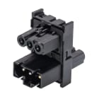 Wieland - répartiteur 1+2 GST15i3v 2p1h w noir