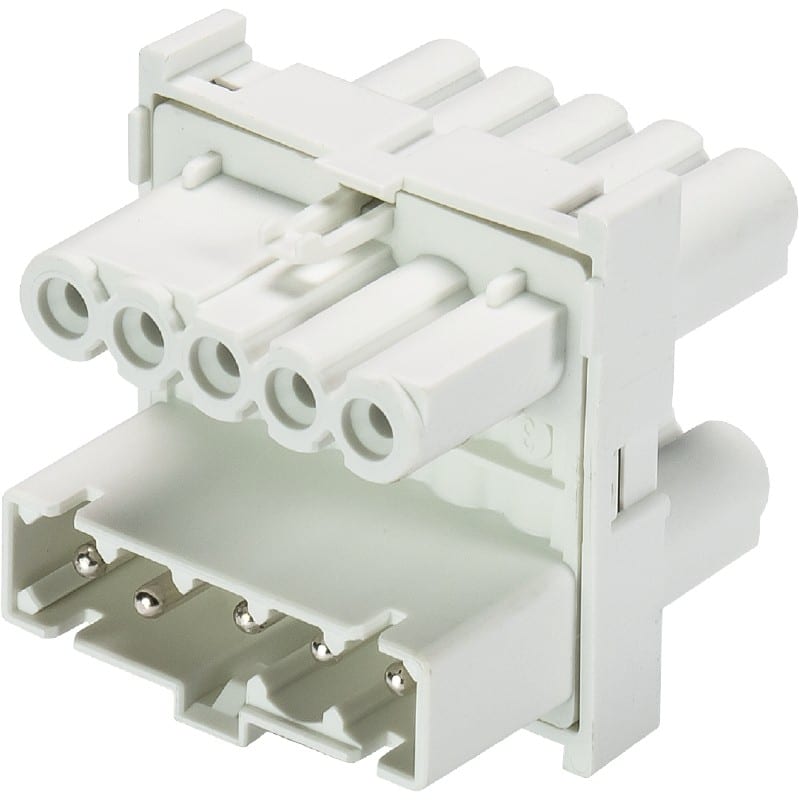 Wieland - Répartiteur GST15i5 1E/3S en H blanc