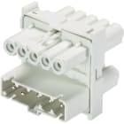 Wieland - Répartiteur GST15i5 1E/3S en H blanc
