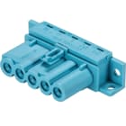 Wieland - connecteur GST15i5 mâle bleu pastel
