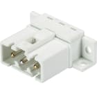 Wieland - connecteur GST15i3 mâle blanc