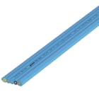 Wieland - câble plat 5G2,5 pvc bleu type Eca