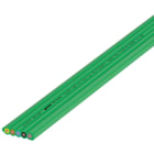 Wieland - Câble plat gesis NRG 5G4² sans halogène vert (B2ca)