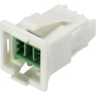 Wieland - embase BST14i2 mâle vert cadre blanc