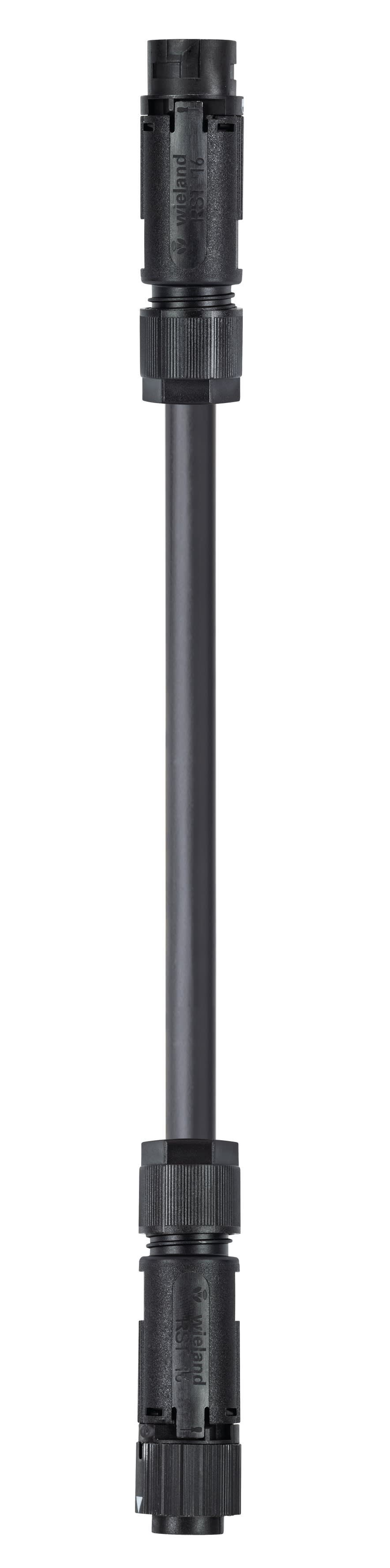 Wieland - cordon RST16i2 3m M/F 1,5² HO5VVF Noir (Eca)