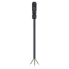 Wieland - Cordon RST16i3 1m F/- 1,5² HO7RNF Noir (Eca)