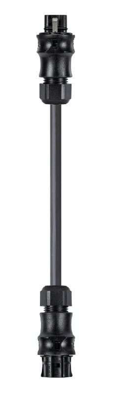 Wieland - cordon RST20i4 3m M/F 2,5² HO5VVF Noir (Eca)
