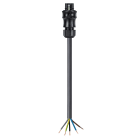 Wieland - cordon RST20i5 0,5m M/F 1,5² HO7RNF Noir