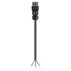 Wieland - cordon RST25i3 2m F/- 4² HO7RNF Gris foncé