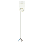 Wieland - cordon GST15i4 1m m/- 1,5² HO5Z1Z1-f blanc (Eca)