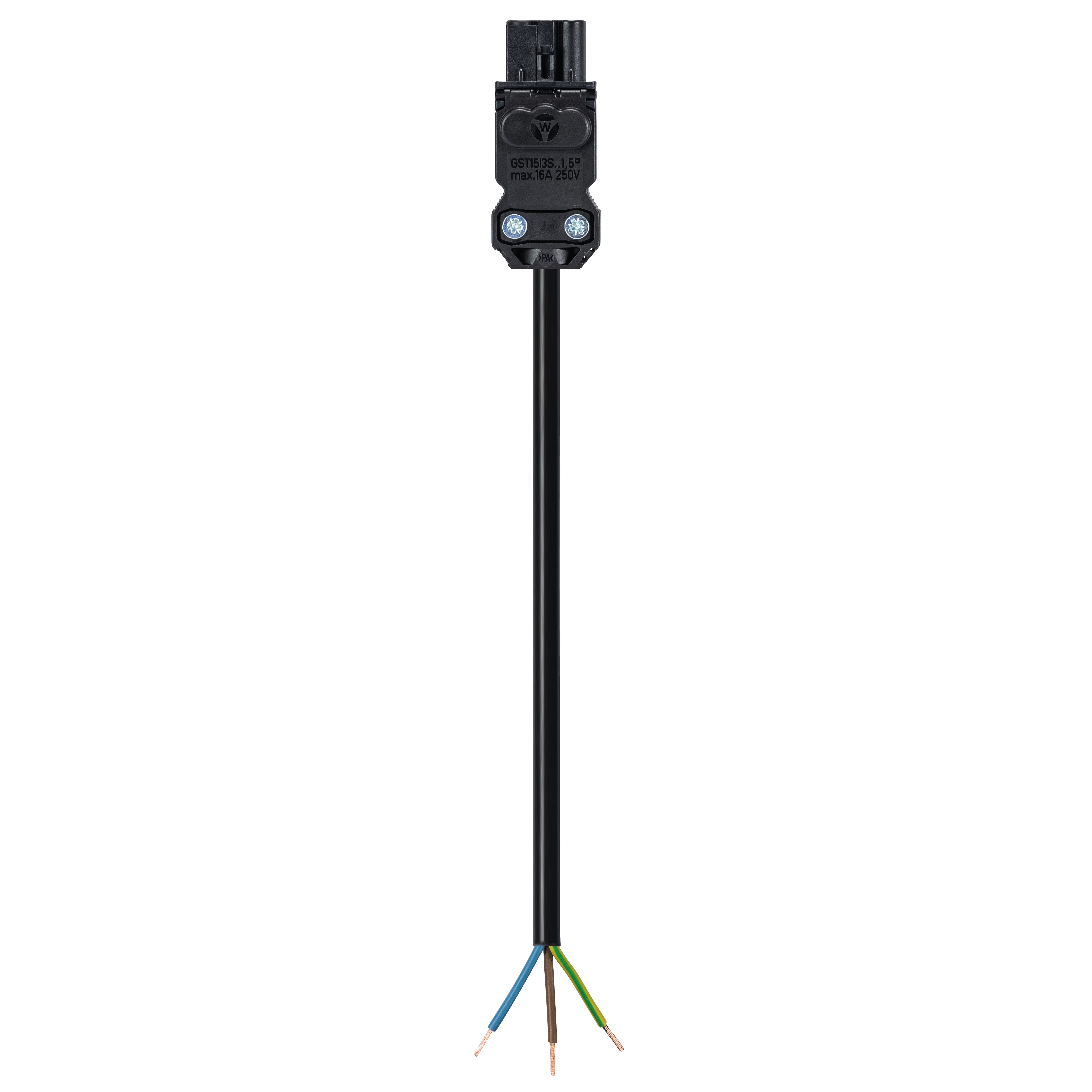 Wieland - cordon GST15i3 7m f/- 1,5² HO5Z1Z1f noir (Bca)