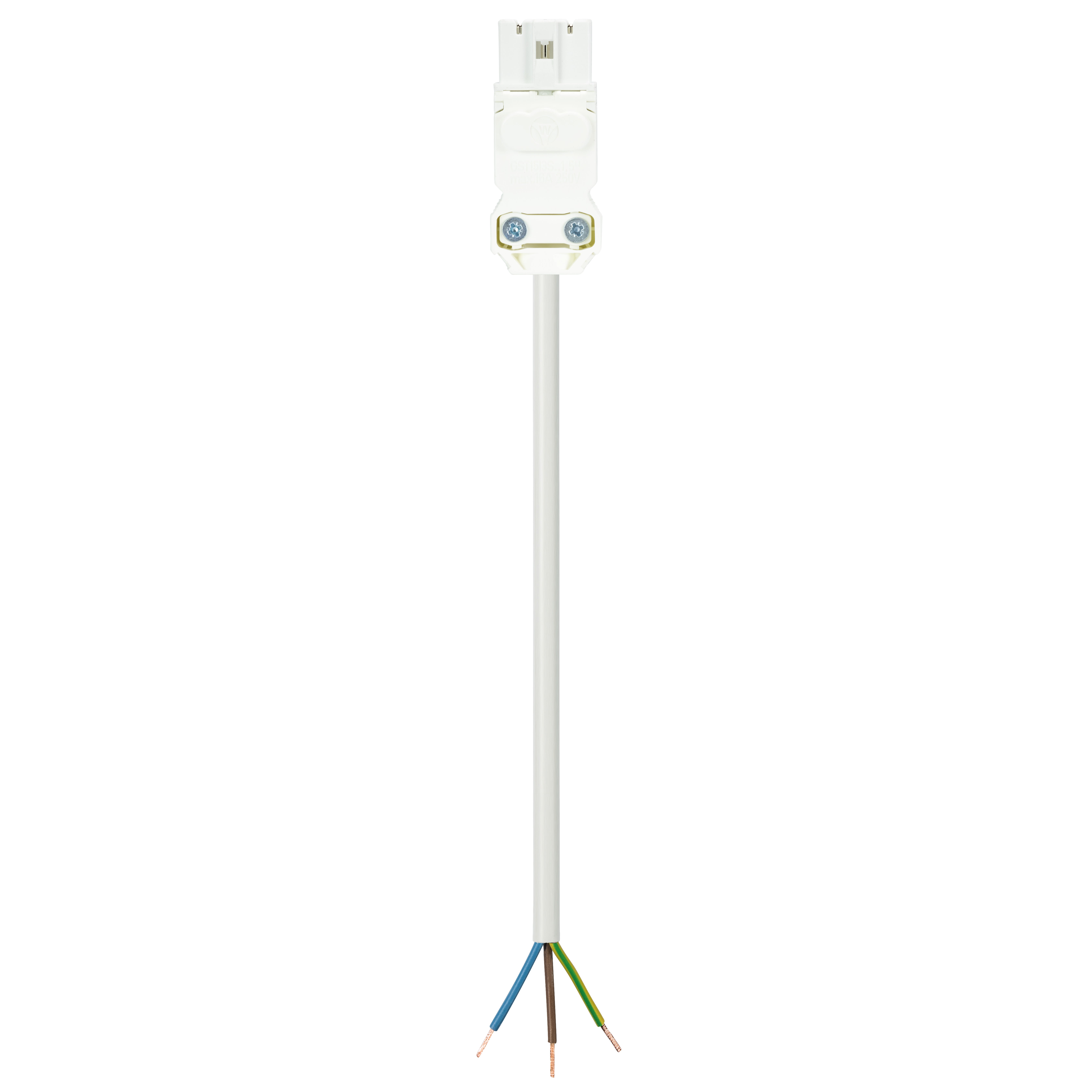 Wieland - cordon GST15i3 2m m/- 1,5² HO5Z1Z1f blanc (Bca)