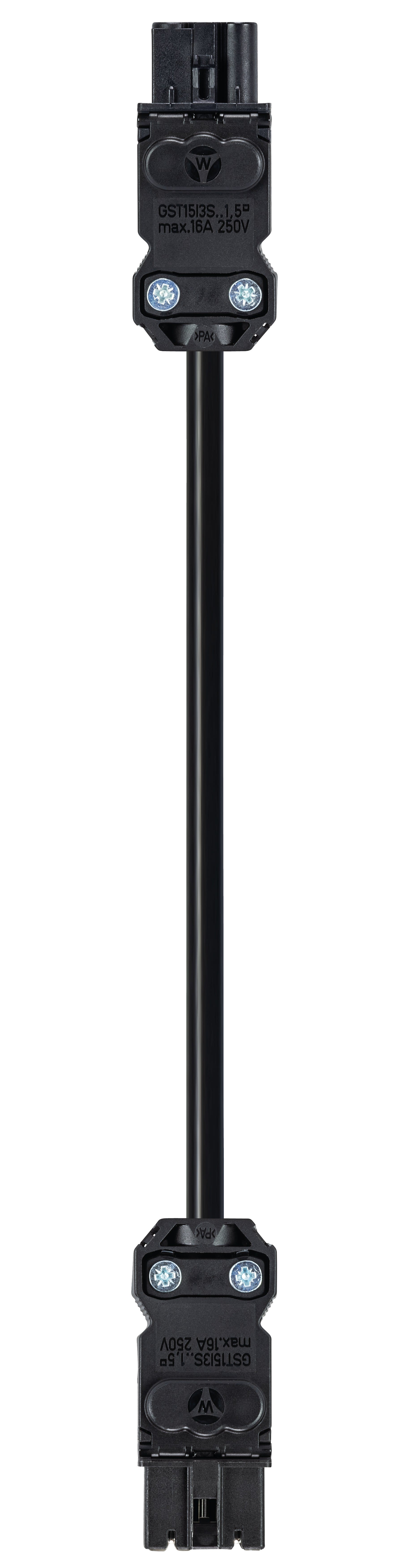 Wieland - cordon GST15i3 7m m/f 1,5² HO5Z1Z1f noir (Bca)