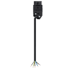 Wieland - cordon GST15i5 1,5m f/- 1,5² HO5Z1Z1f noir (Bca)