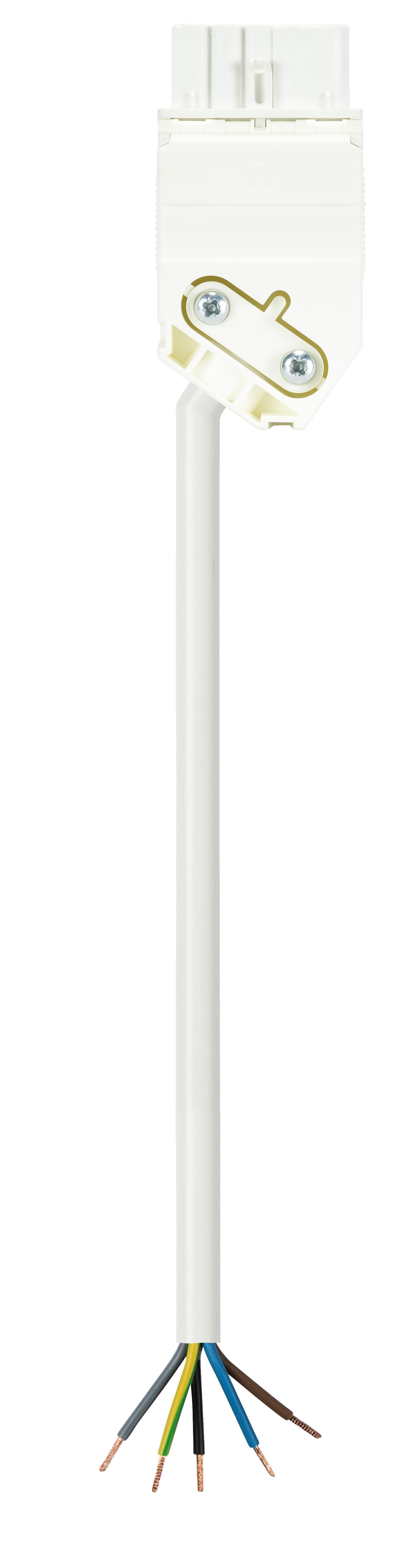 Wieland - cordon GST15i5 3m f/- 1,5² HO5Z1Z1f blanc (cca)