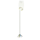 Wieland - cordon GST15i5 3m f/- 1,5² HO5Z1Z1f blanc (cca)