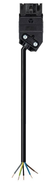 Wieland - cordon GST15i5 6m m/- 1,5² HO5Z1Z1f noir (Bca)