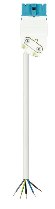 Wieland - cordon GST15i5 5m m/- 1,5² HO5VVf bleu pastel (Eca)
