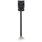 Wieland - cordon GST18i5 1m M/- 2,5² HO5Z1Z1F Noir (Dca)