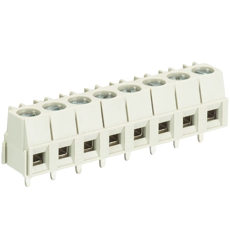 Wieland - connecteur PCB 6 pôles séries 8292 sortie horizontale pas de 5,08mm sans marquag