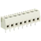 Wieland - connecteur PCB 3 pôles séries 8893 sortie horizontale pas de3,81mm sans marquage