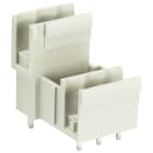 Wieland - embase droite PCB mâle ouverte 6 pôles double étage séries 8213 s e pas 5,08mm s