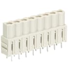 Wieland - embase droite PCB femelle 8 pôles séries 8213 bl pas de 5,08mm sans marquage