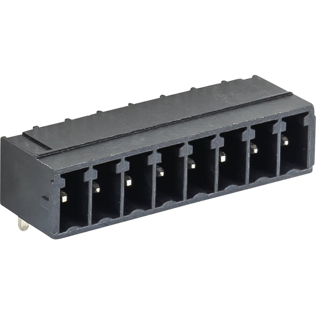 Wieland - embase PCB mâle droit 5 pôles séries 8513 s pas de 3,50mm thr sans marquage