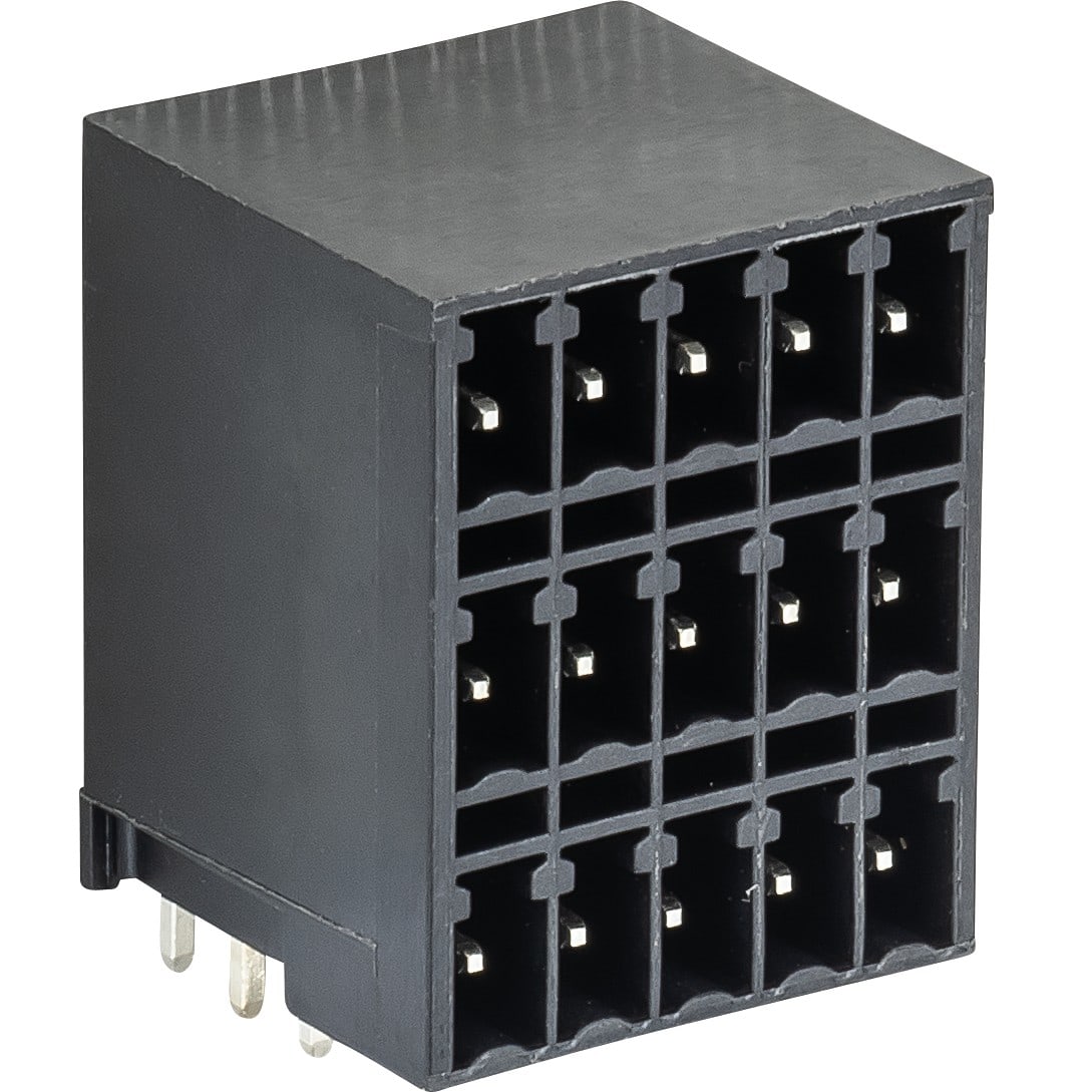Wieland - embase PCB mâle coudé double rangée 14 pôles séries 8513 s pas de 3,50mm