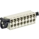 Wieland - connecteur PCB femelle 14 pôles séries 8213 bfk pas de 5,08mm à ressort avec mar