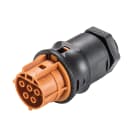 Wieland - embase RST20i5 femelle à vis M20 marron ATEX