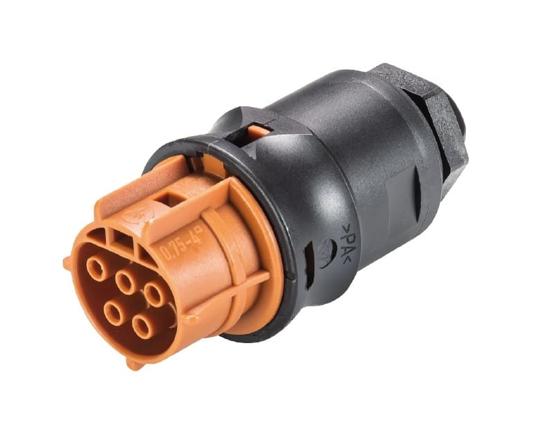 Wieland - embase RST20i5 femelle à sertir M16 marron