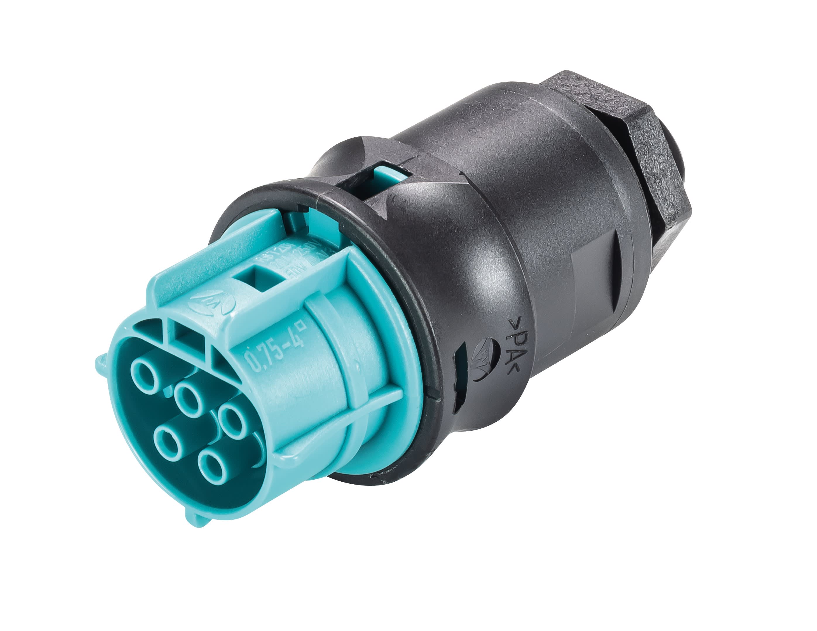 Wieland - embase RST20i5 femelle à vis M16 Turquoise