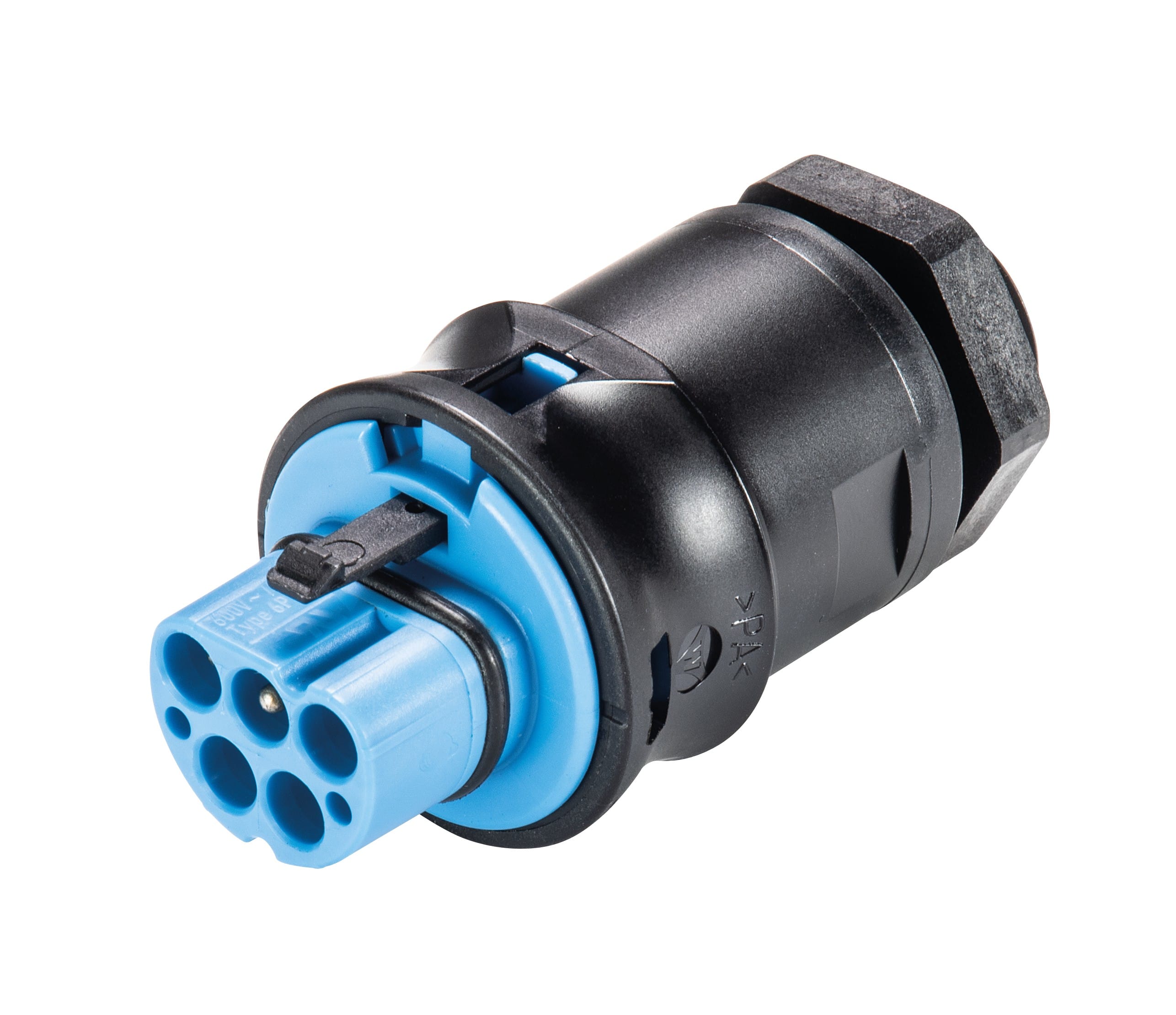 Wieland - embase RST20i5 mâle à vis M20 Bleu