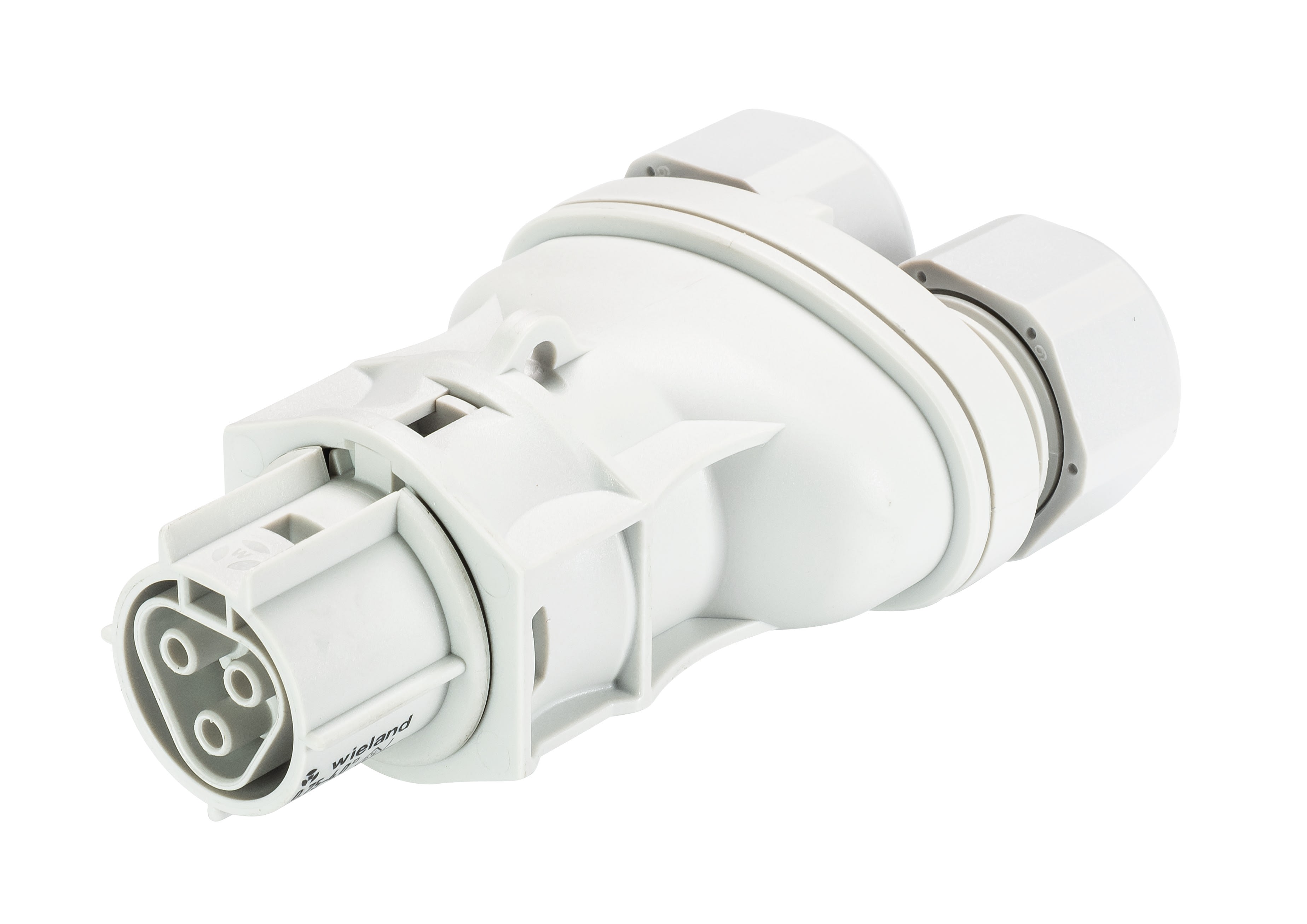 Wieland - connecteur RST20i3 femelle double à vis 6-10mm Gris clair ATEX