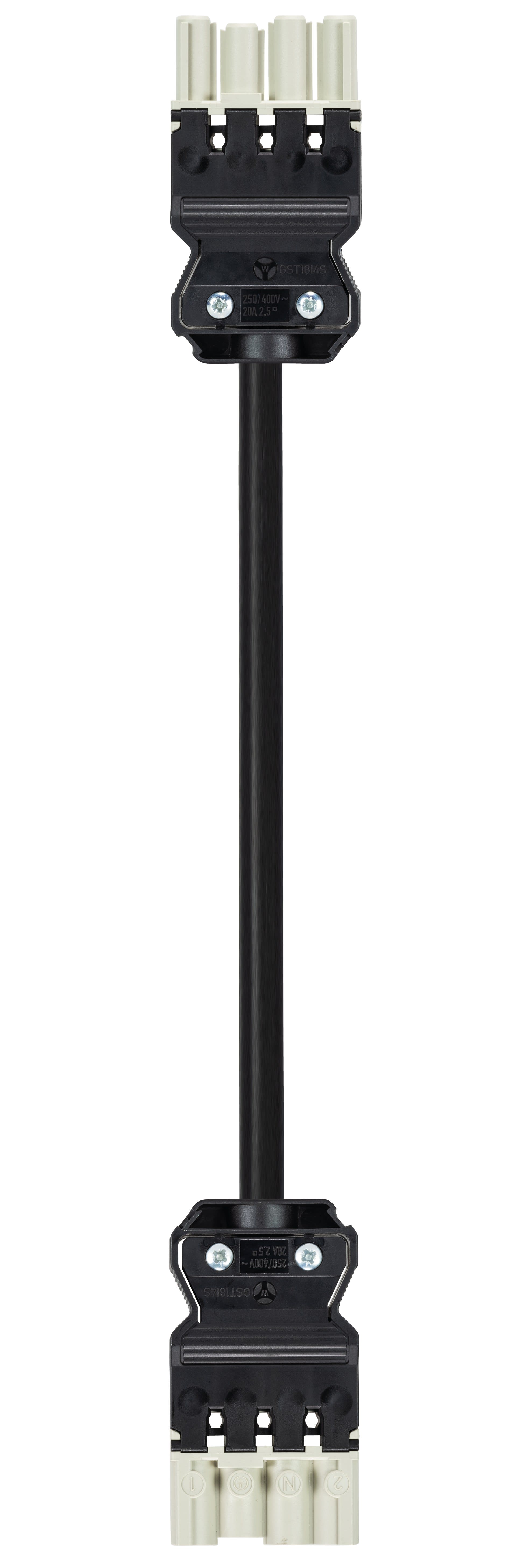 Wieland - cordon GST18i4 7m M/F 1,5² HO5Z1Z1F Gris (cca)