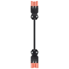 Wieland - cordon GST18i3 1m M/F 1,5² HO5Z1Z1F Rouge saumon (Bca)