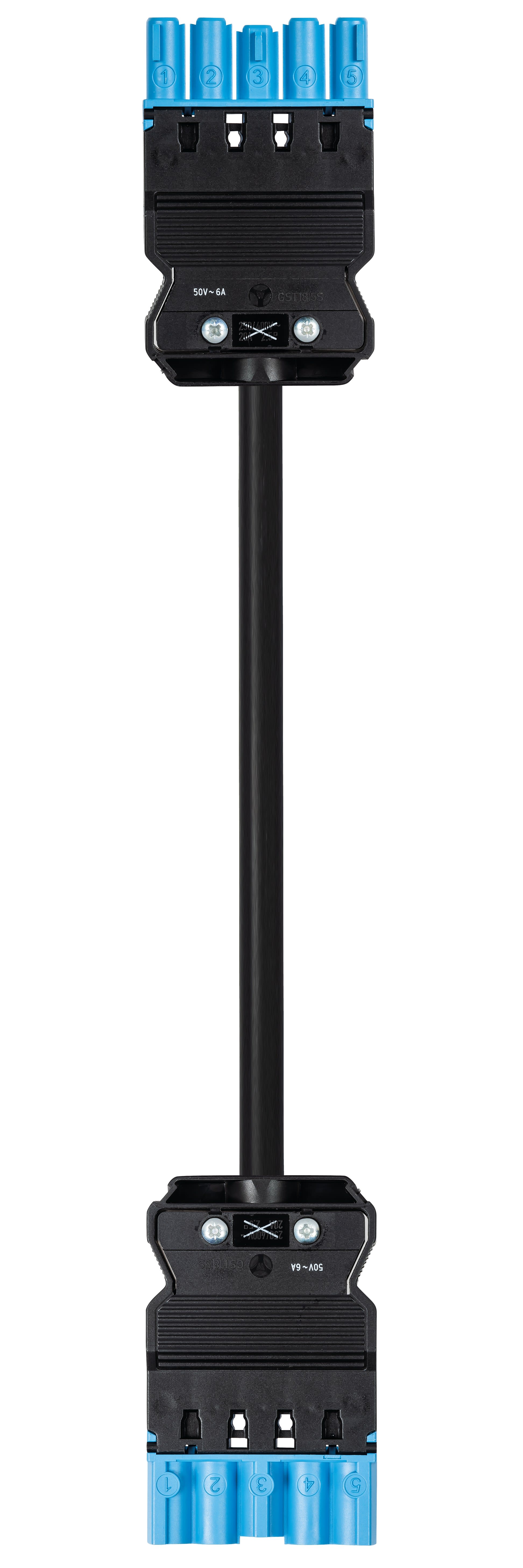 Wieland - cordon GST18i5 5m M/F 1,5² HO5Z1Z1F Noir (cca)
