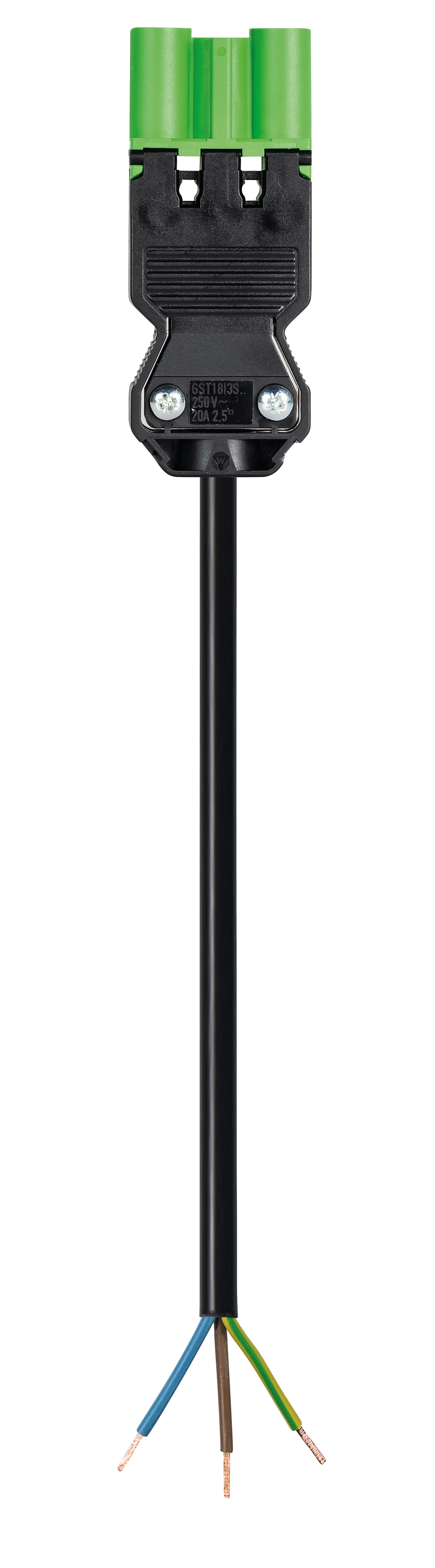 Wieland - cordon GST18i3 7m M/- 1,5² HO5Z1Z1F Vert (Dca)