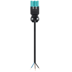 Wieland - cordon GST18i3 6m F/- 1,5² HO5VVF Turquoise (Eca)