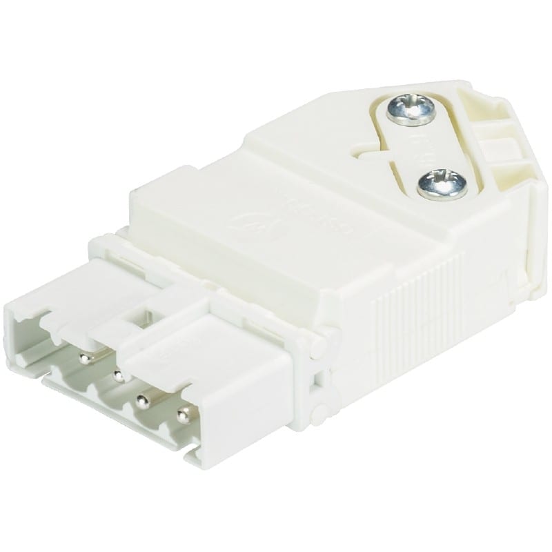 Wieland - connecteur GST15i4 mâle s1 zw1v blanc