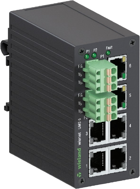 Wieland - switch ip wienet ums 6-commutateur ip