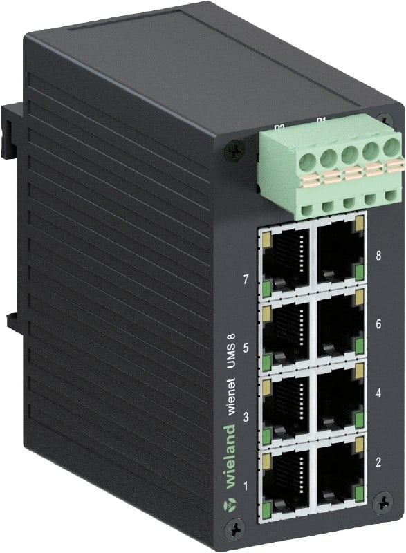Wieland - switch ip wienet ums 8-commutateur ip