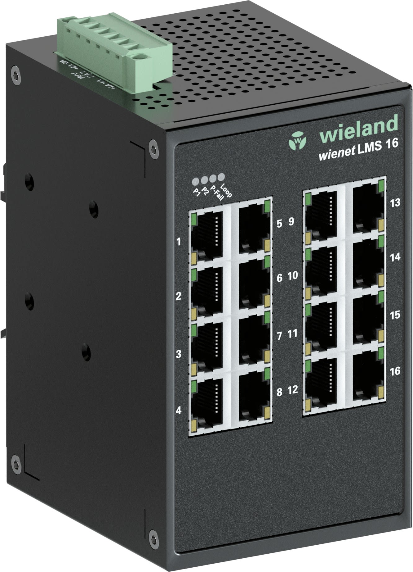 Wieland - ip switch wienet lms 16-w-commutateur ip