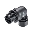 Wieland - connecteur RST20i2 coudé femelle à vis 6-10mm Noir