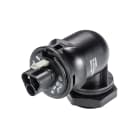 Wieland - embase RST20i3 coudé mâle M25 à vis Noir ATEX