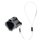 Wieland - bouchon RST20i2/3 pour mâle inutilisé Noir avec filin