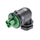 Wieland - embase RST20i3 coudé mâle M20 à vis Vert