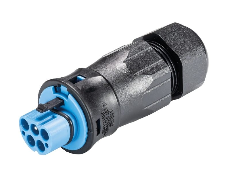 Wieland - connecteur RST20i5 mâle à vis 13-18mm Bleu
